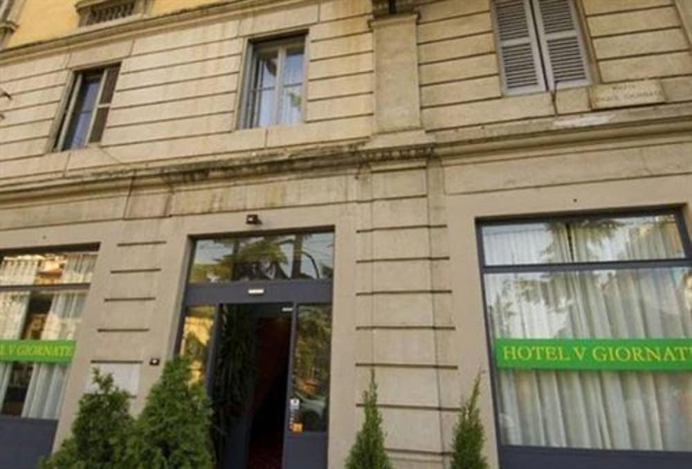 Hotel Cinque Giornate Milán Exterior foto
